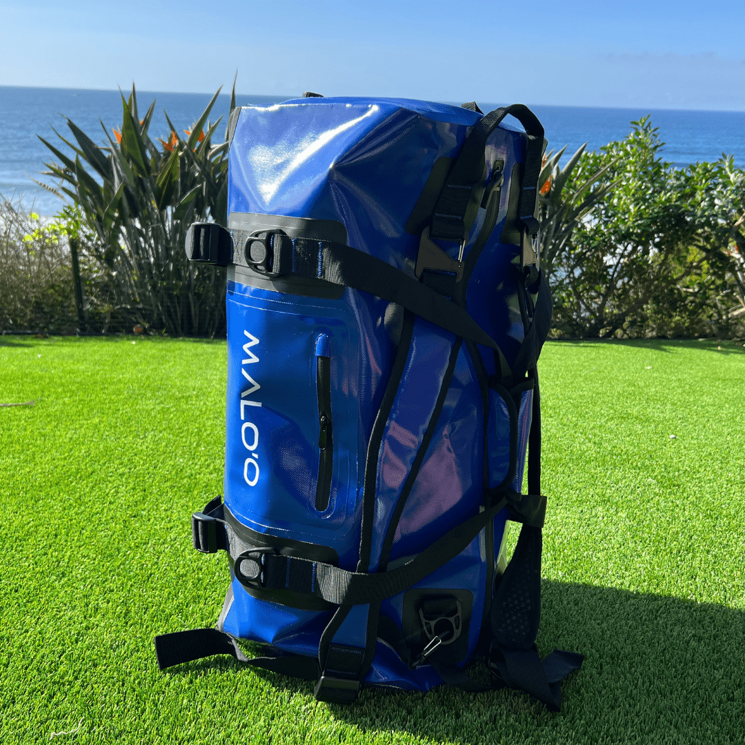 Malo&#39;o Racks DryPack 60-90 Liter Zipper Top Waterproof Backpack Duffle