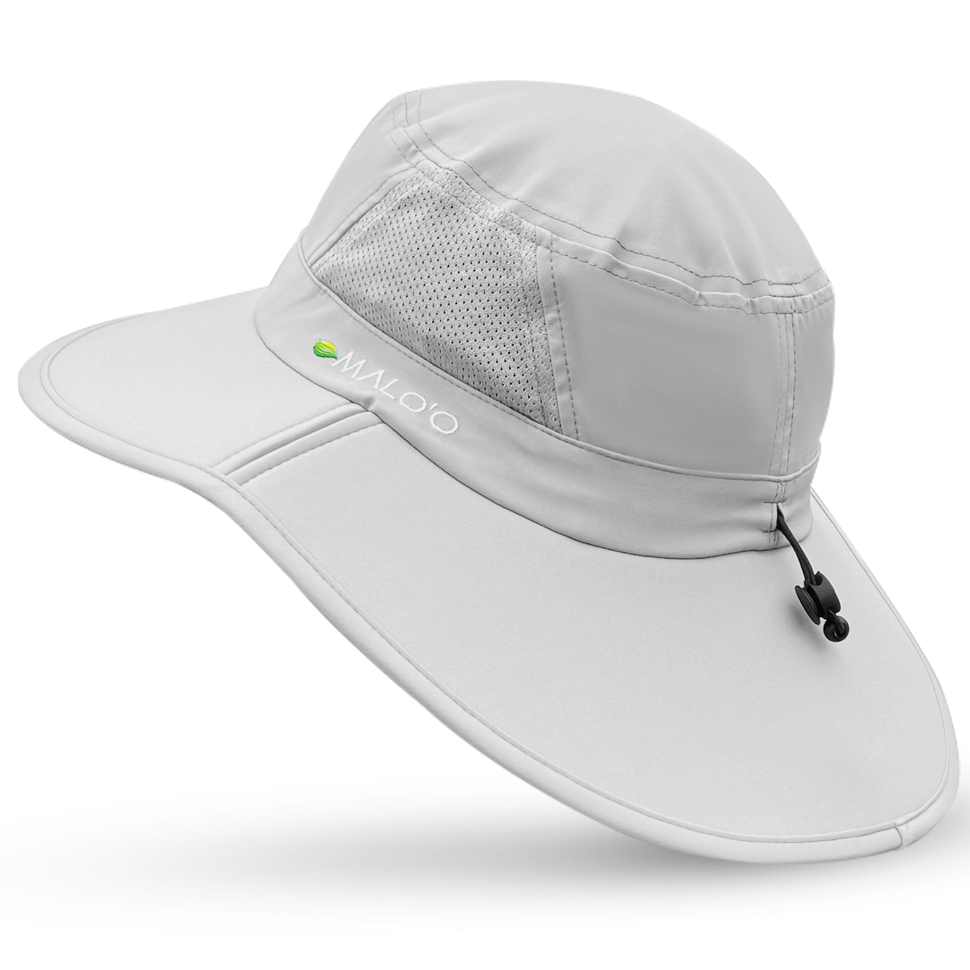 Malo'o Racks Grey / S/M Papale Golf Hat - Sun Protection
