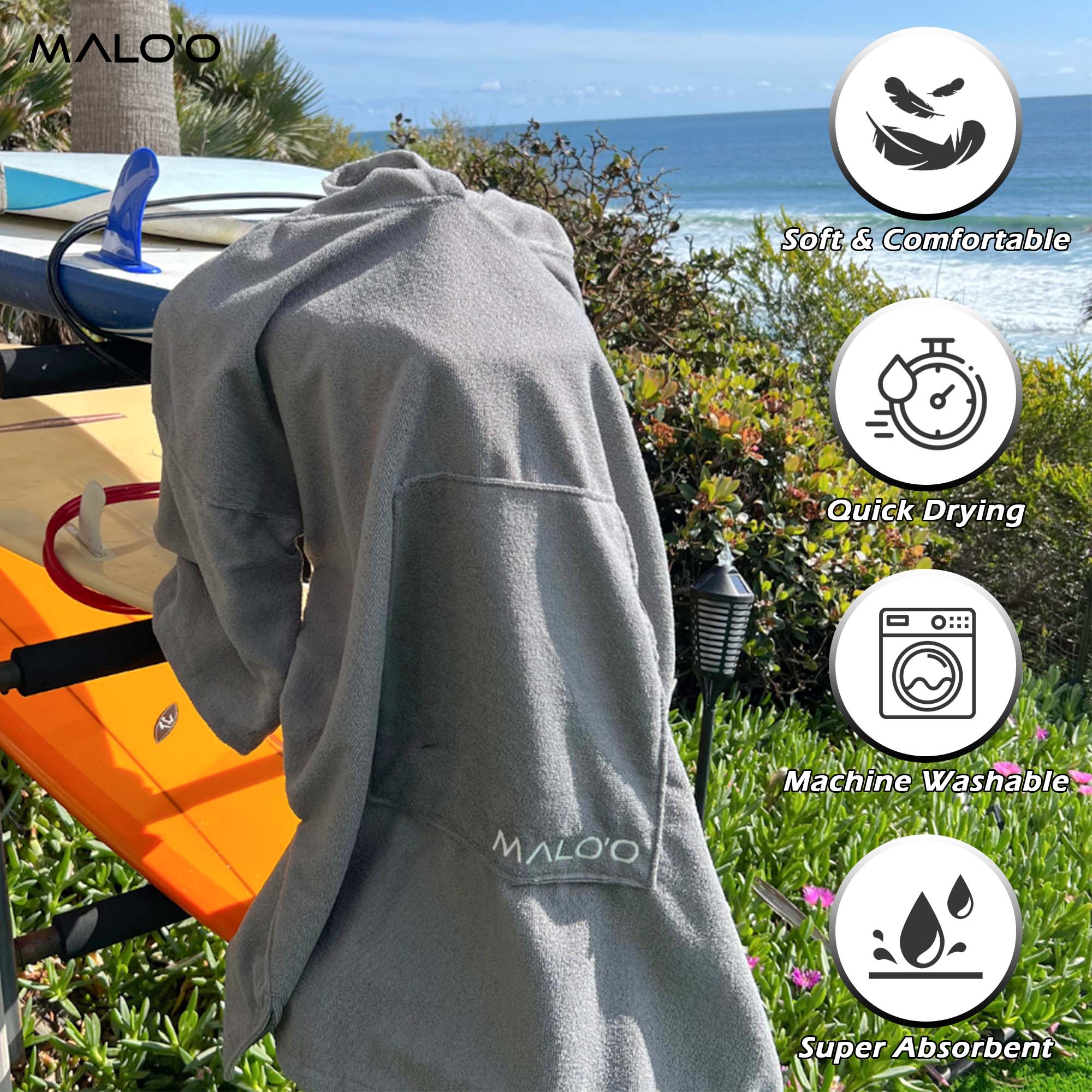 Malo'o Racks Malo'o Avo Changing Poncho