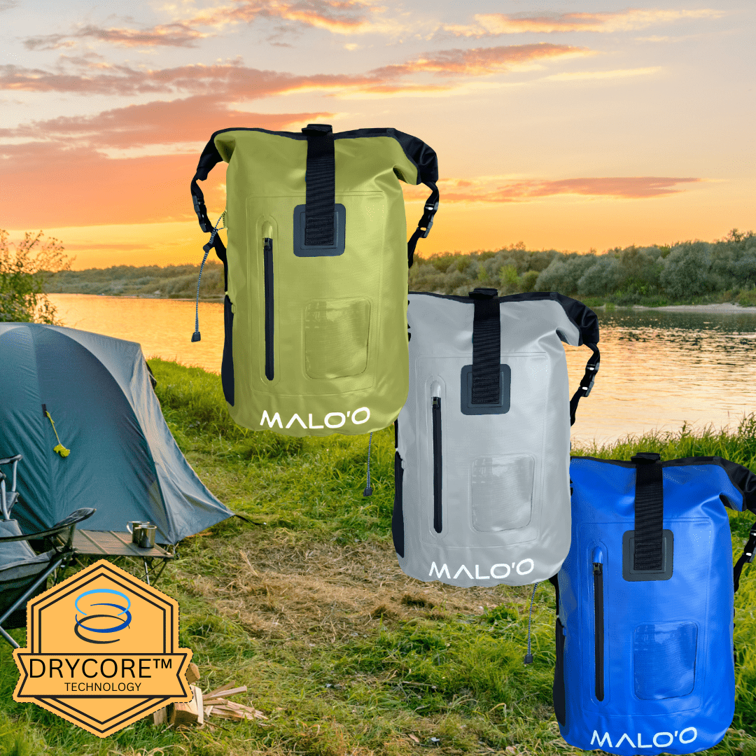         Malo'o DryPack Waterproof Backpack - 40 Liters– Malo'o Racks
