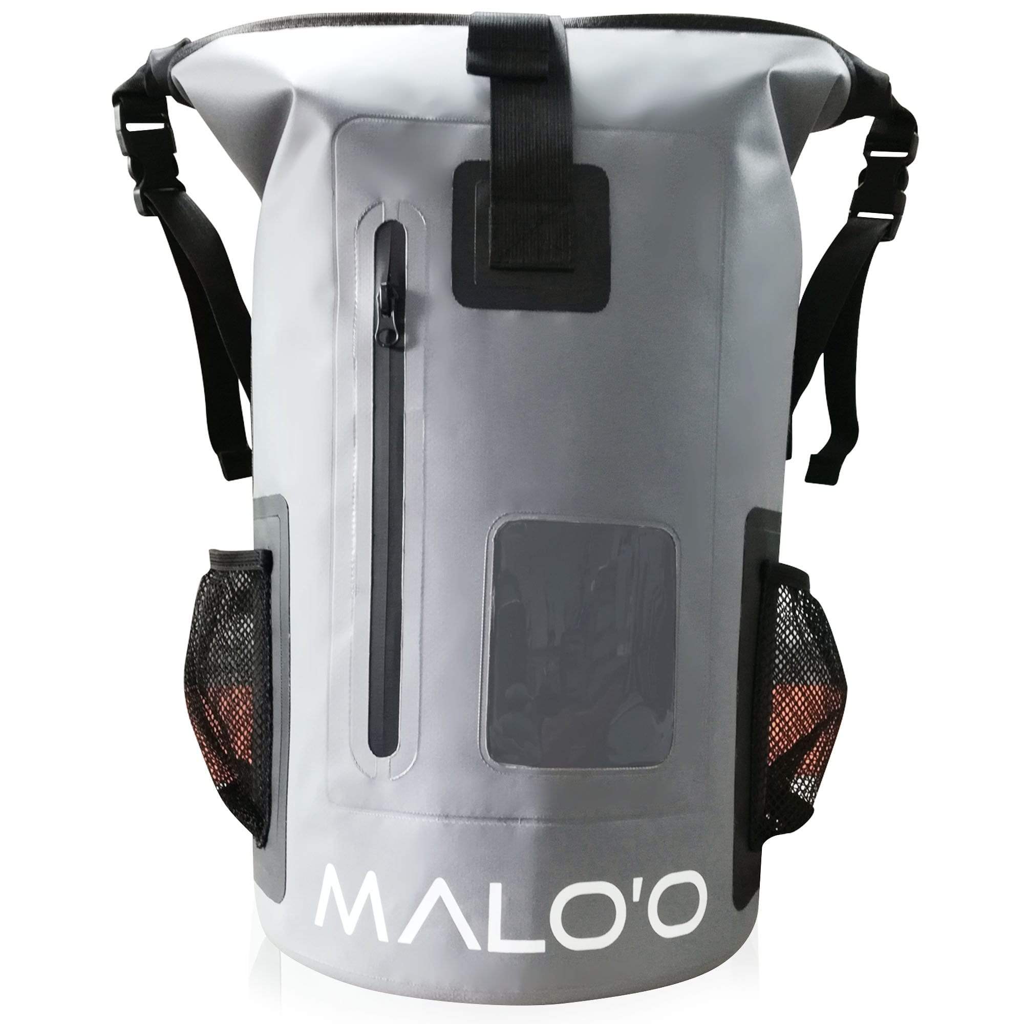 Malo&#39;o 30L Waterproof Backpack Grey Malo&#39;o DryPack Backpack