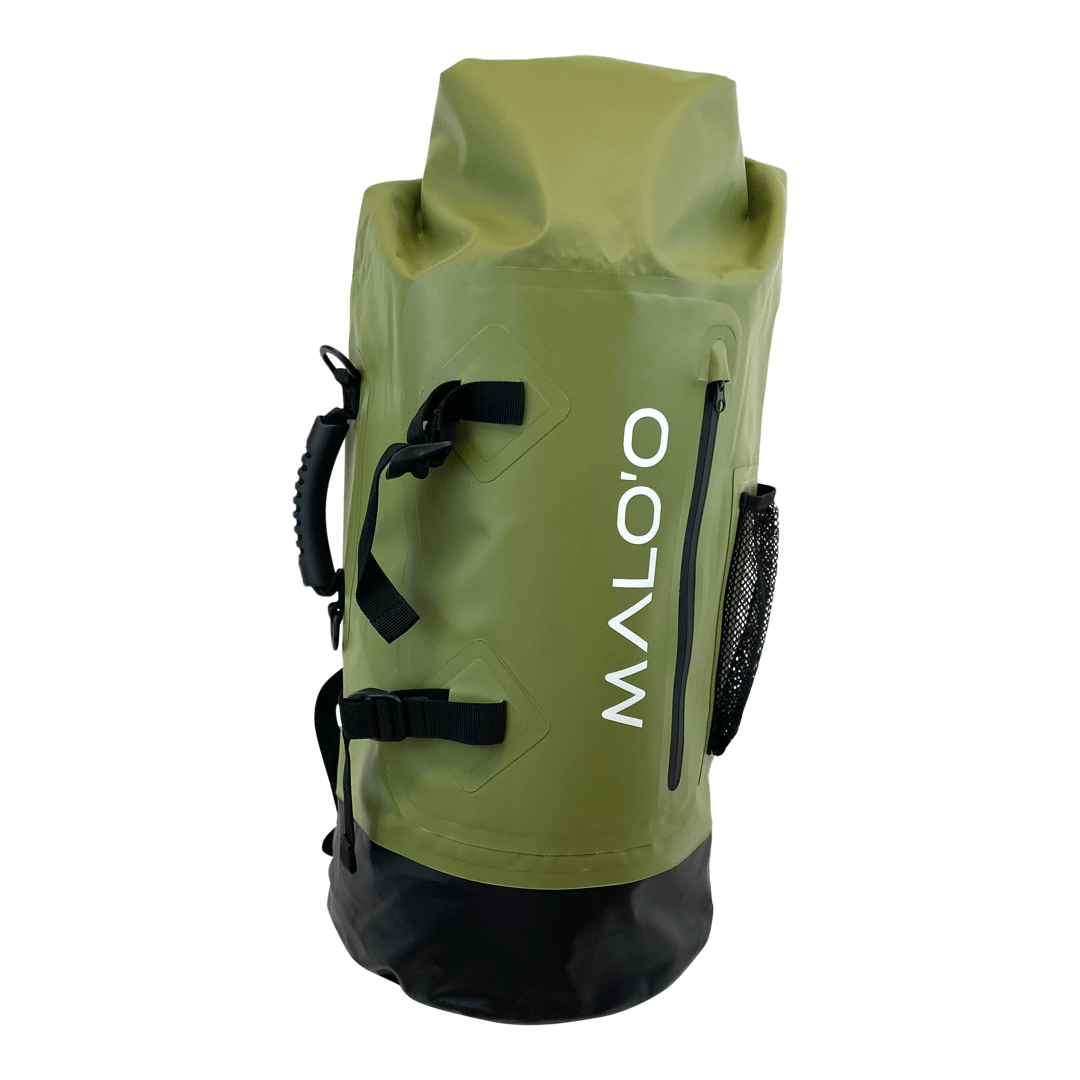 Malo&#39;o Racks 40L Backpack DryBag Dark Green Malo&#39;o XL DryPack Backpack