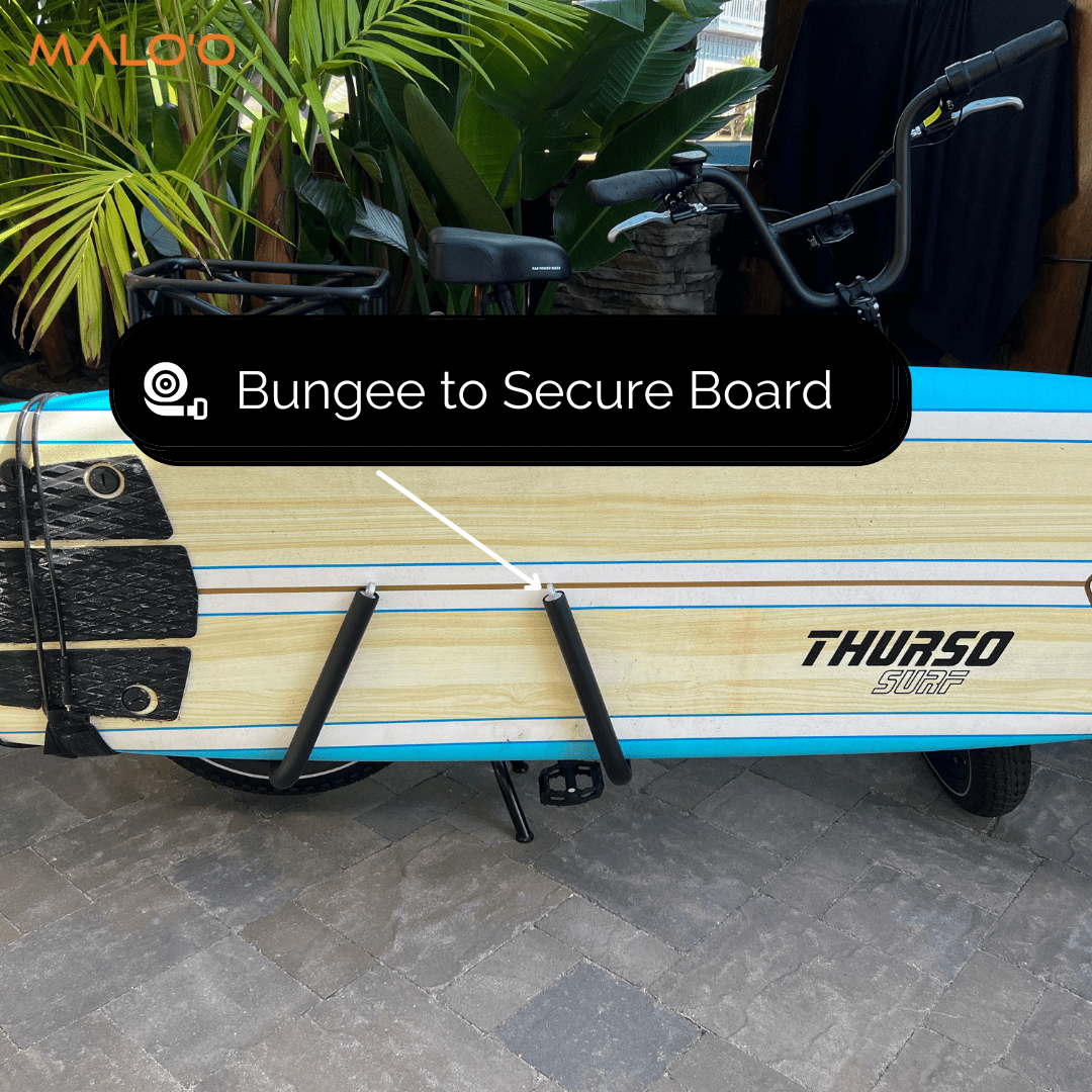 Paddle board online bike rack