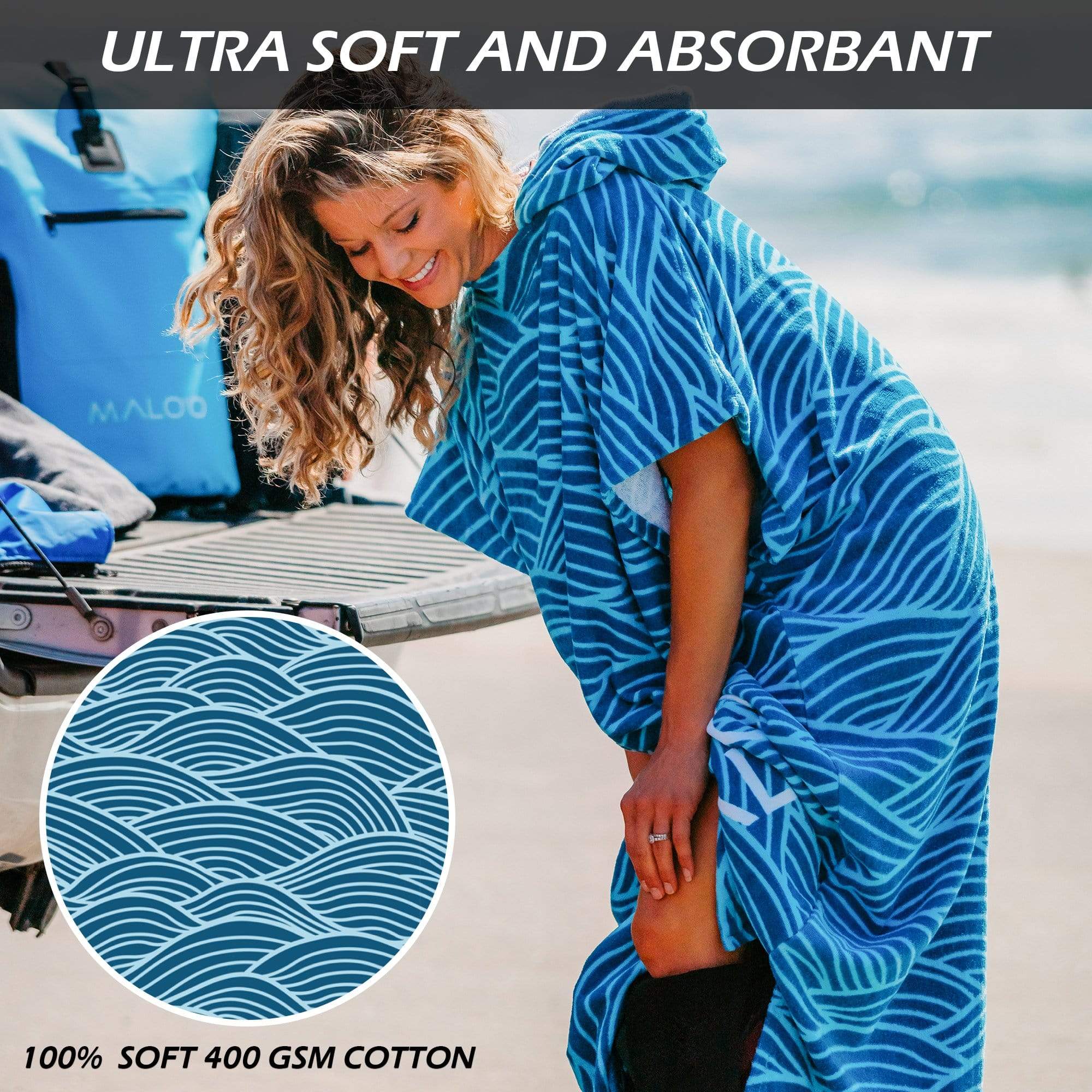 Surf Poncho - Don't get caught with your pants down! [FREE SHIPPING]