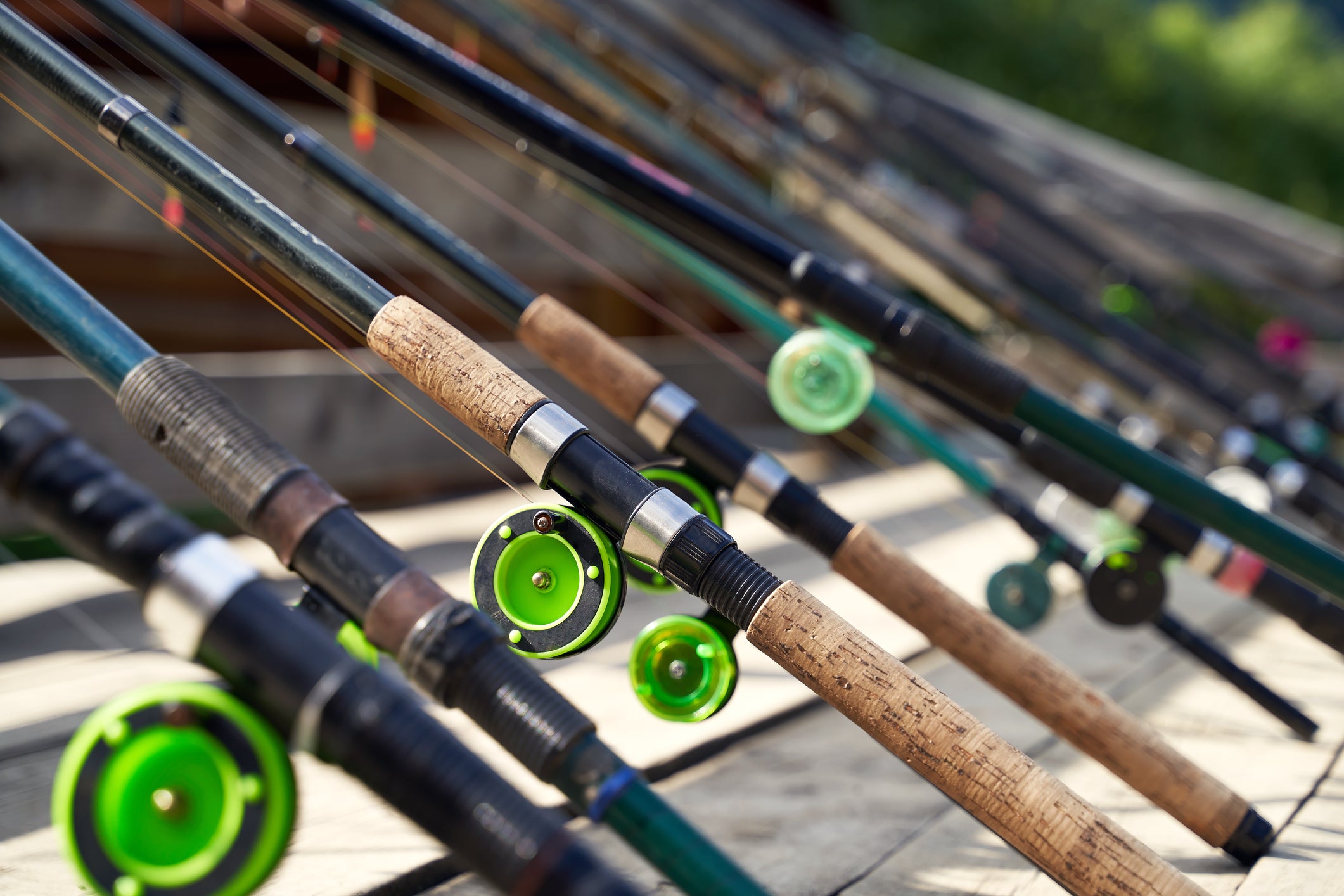Stand Them Up! The Fishing Rod Holder