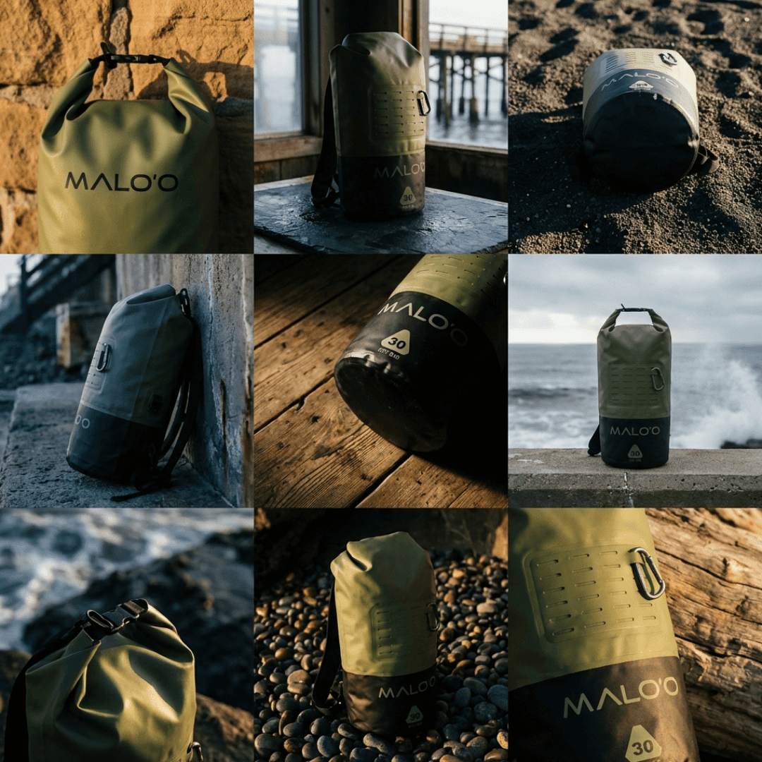 DryPack 30 Liter Kayak Dry Bag - Malo'o Racks