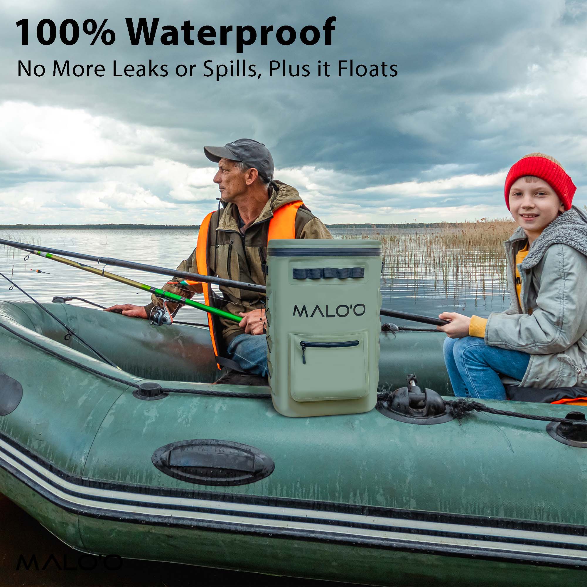 DryPack Adventure Backpack Cooler - Malo'o Racks