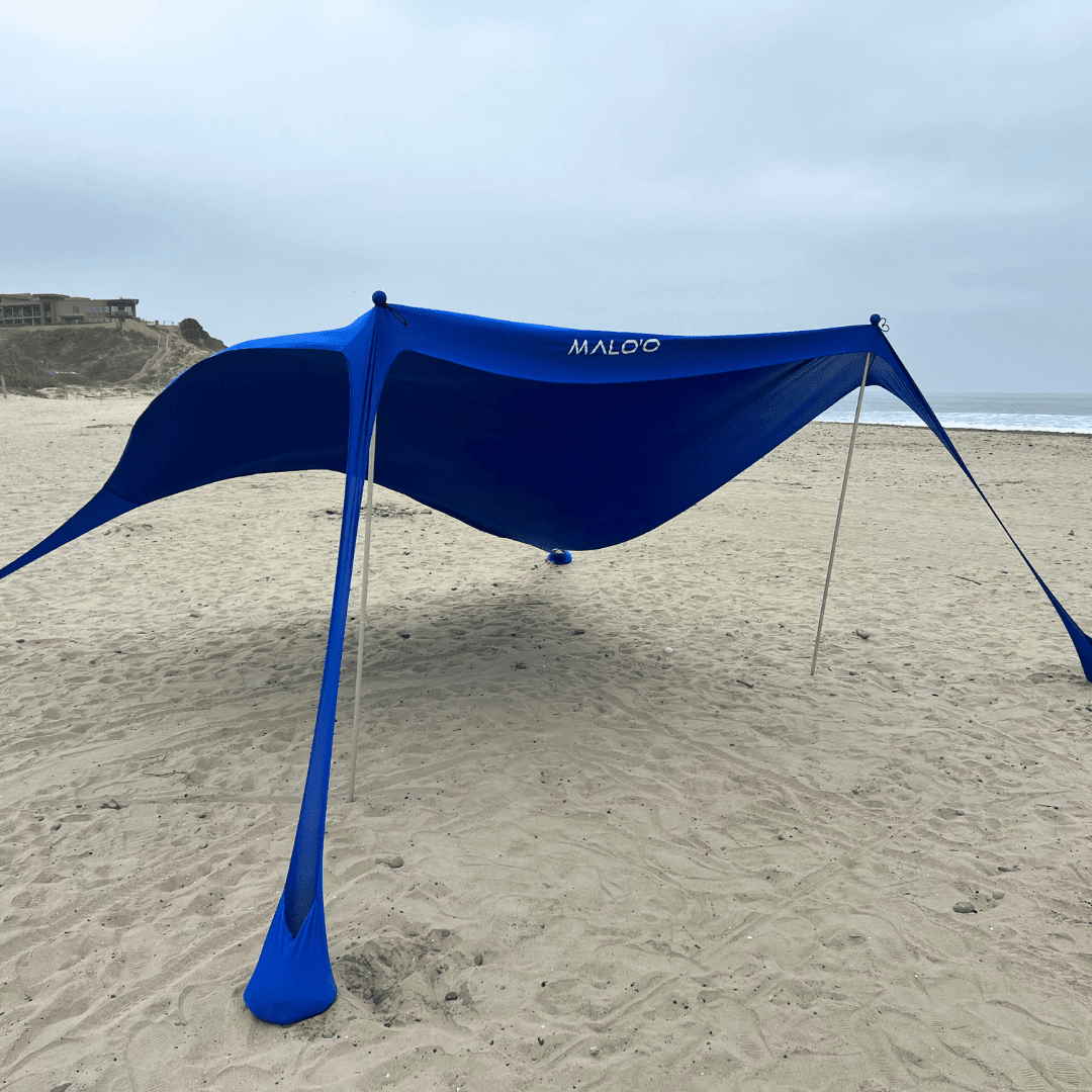 DualShade™ 10x10 - Instant beach shade. Vehicle - ready awning - Malo'o Racks