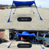 DualShade™ 10x10 - Instant beach shade. Vehicle - ready awning - Malo'o Racks