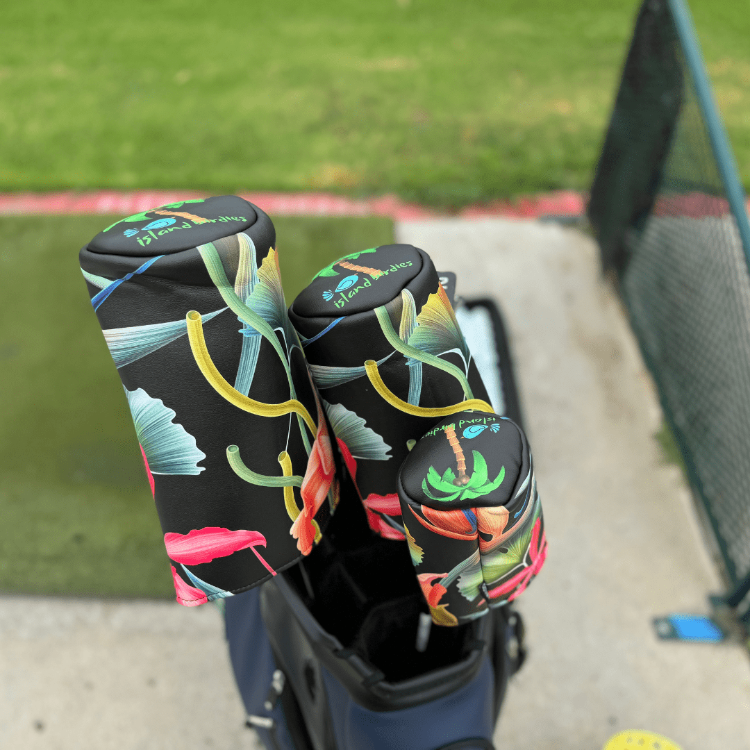 Island Birdies Barrel Headcover Set - Malo'o Racks