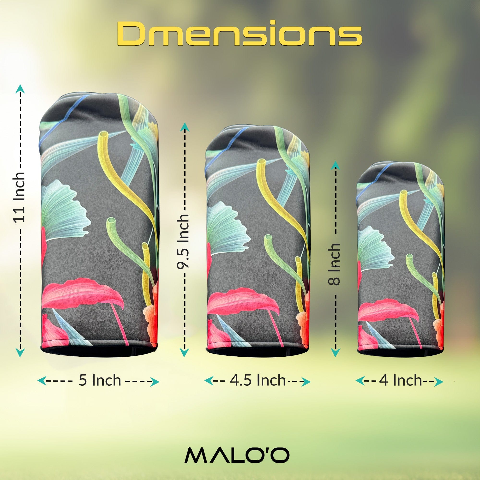 Island Birdies Barrel Headcover Set - Malo'o Racks