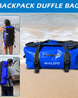 Malo'o Racks DryPack 60-90 Liter Airtight Waterproof Backpack Duffle