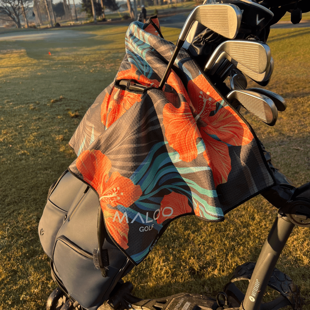 Malo&#39;o Racks Island Birdies Golf Towel (Pair)
