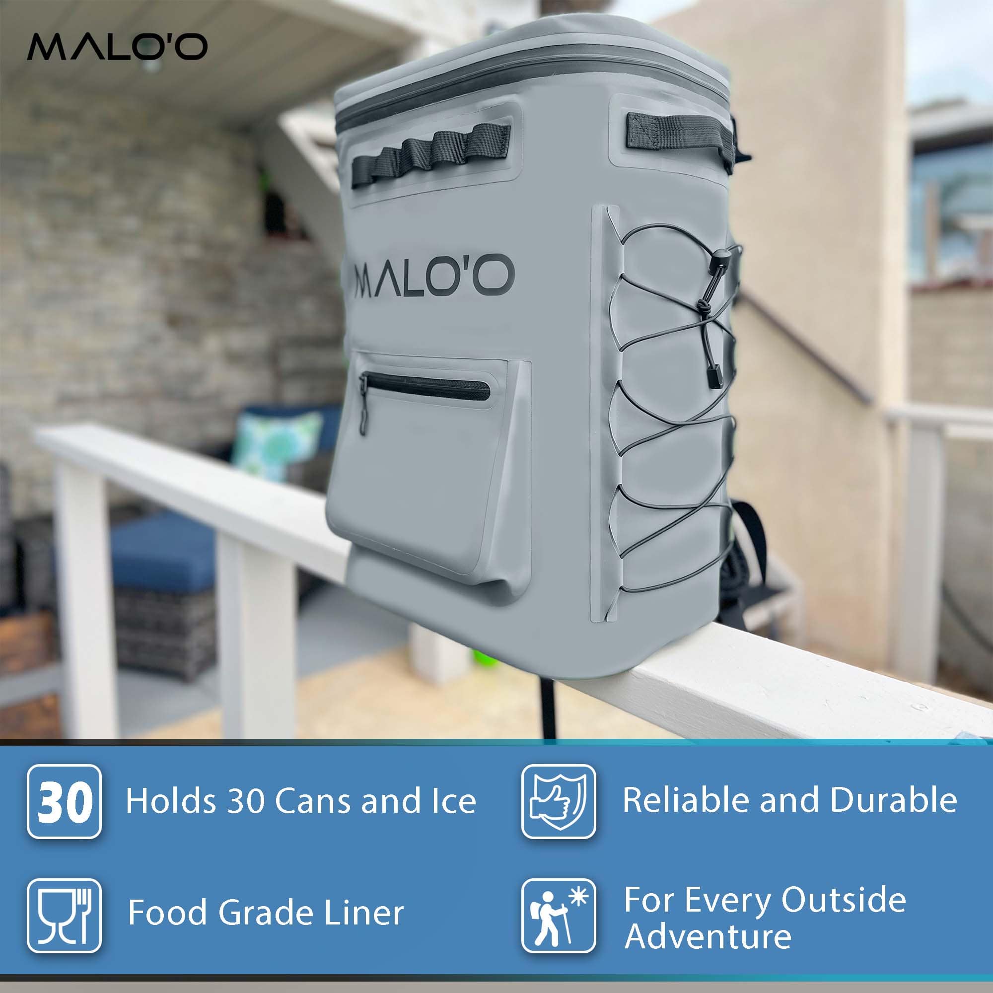 Malo'o Racks Malo'o DryPack Adventure  Backpack Cooler