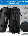 Malo'o Racks Malo'o DryPack Waterproof Backpack Duffle - 90L