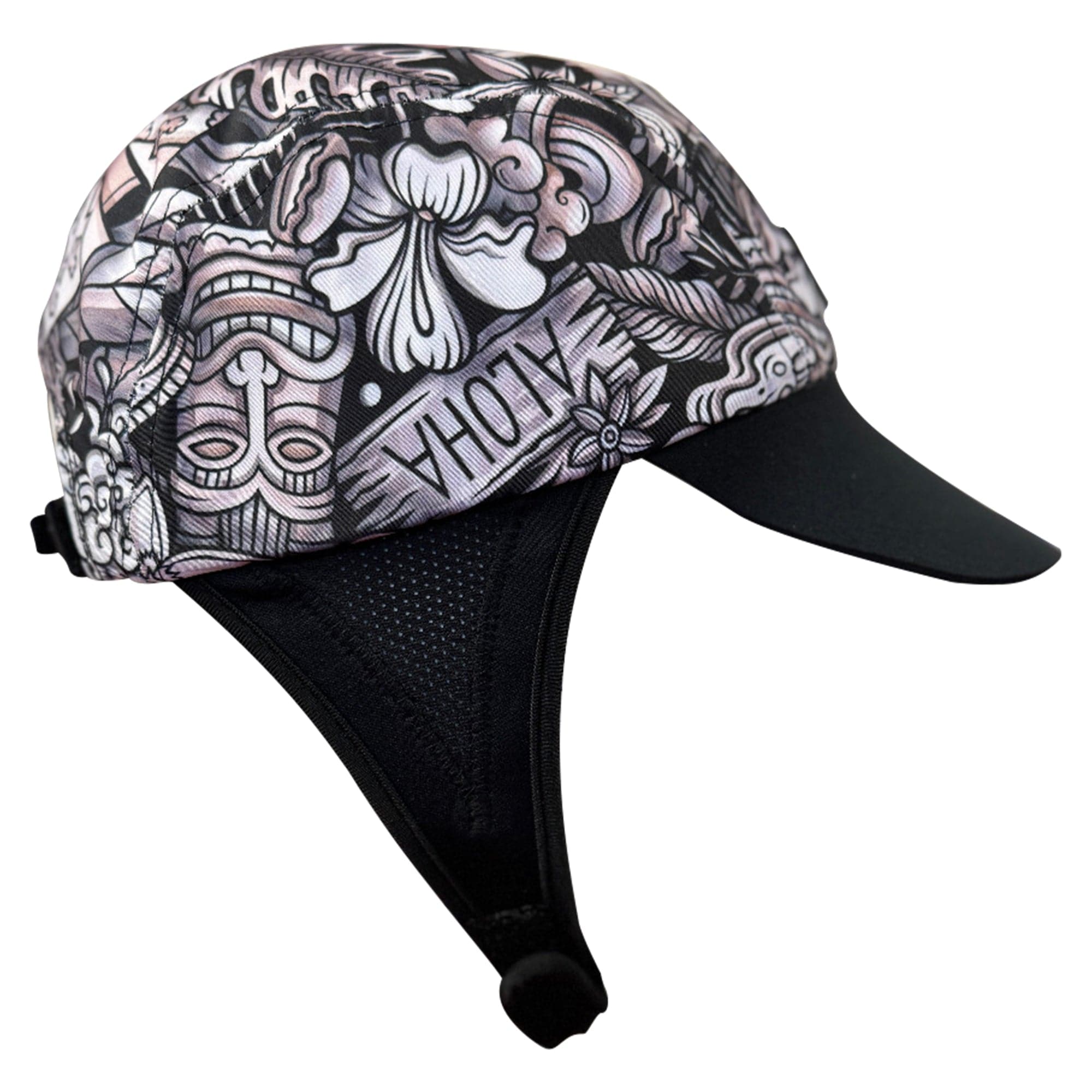 Malo'o Racks Medium / B & W Papale Watersports Hat