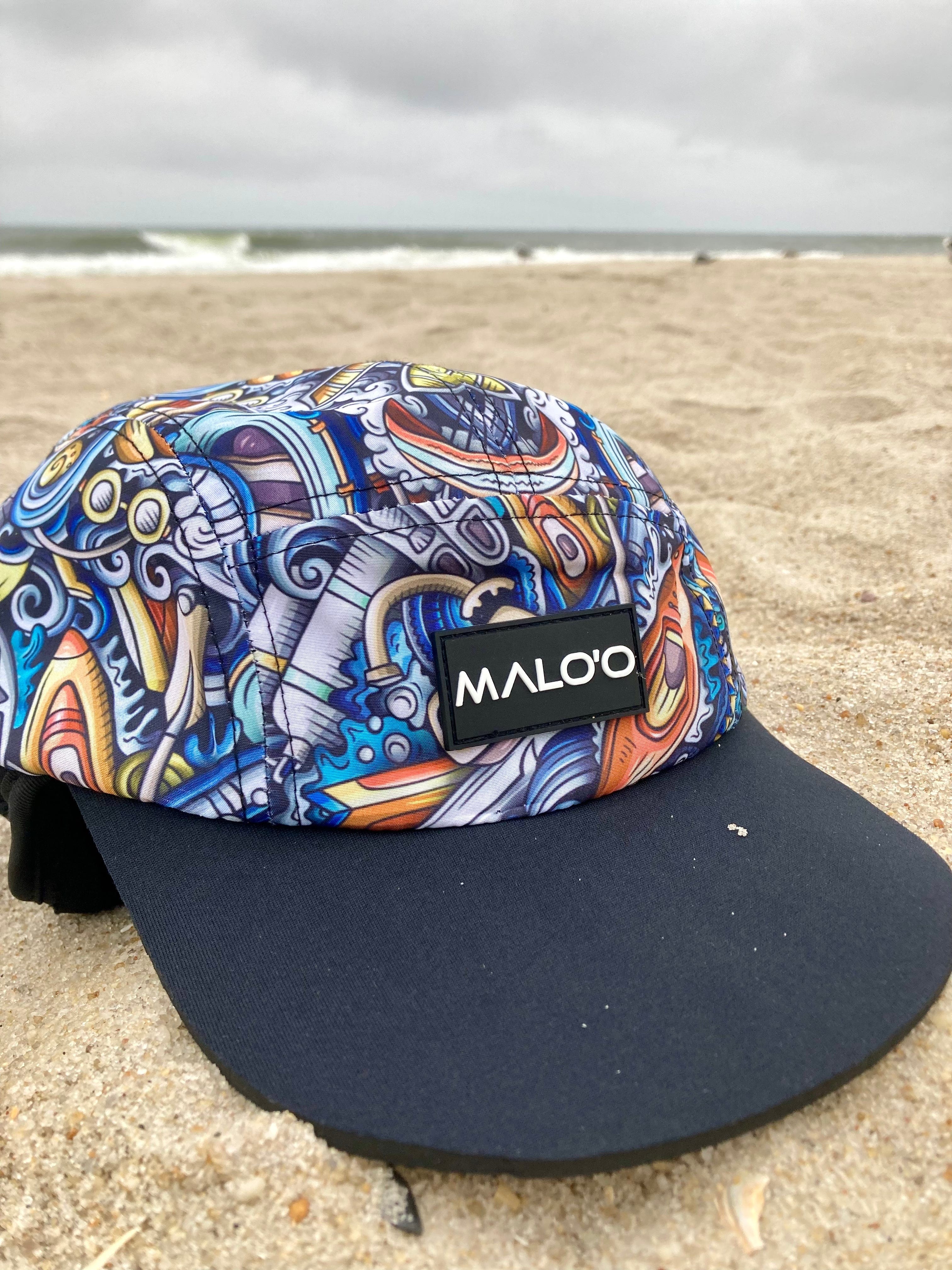 Malo'o Racks Medium / Multi Papale Watersports Hat