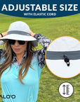 Malo'o Racks Papale Golf Hat - Sun Protection