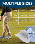 Malo'o Racks Papale Golf Hat - Sun Protection