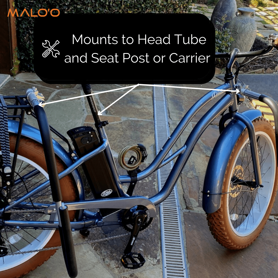 Surfboard Bike Rack LongBoard or ShortBoard Versions