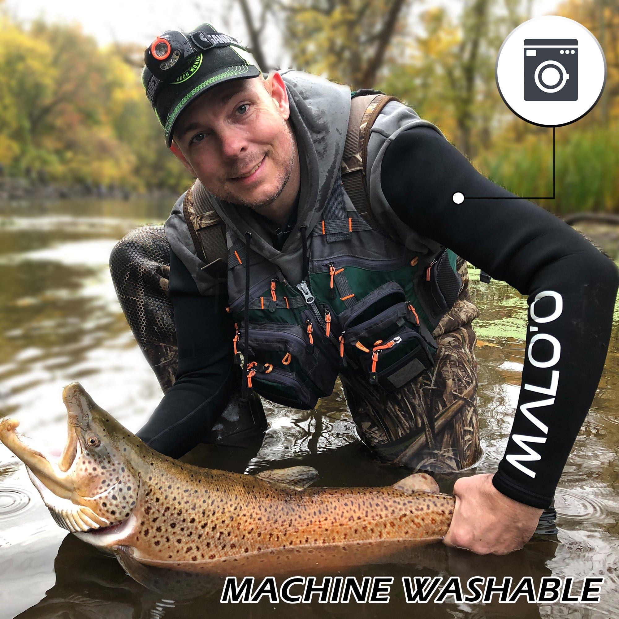 Malo'o Racks WetHoodie™ Fishing Outerwear