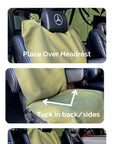 Malo'o SeatGuard Black Malo'o SeatGuard Non-Slip Waterproof Car Seat Cover