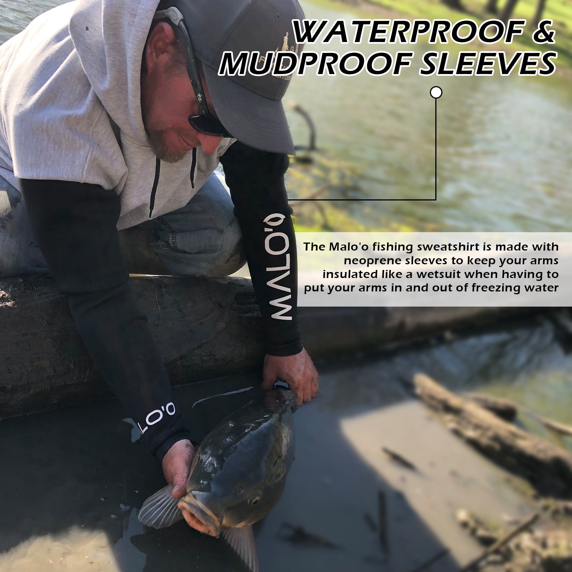 WetHoodie™ Fishing Outerwear - Malo'o Racks