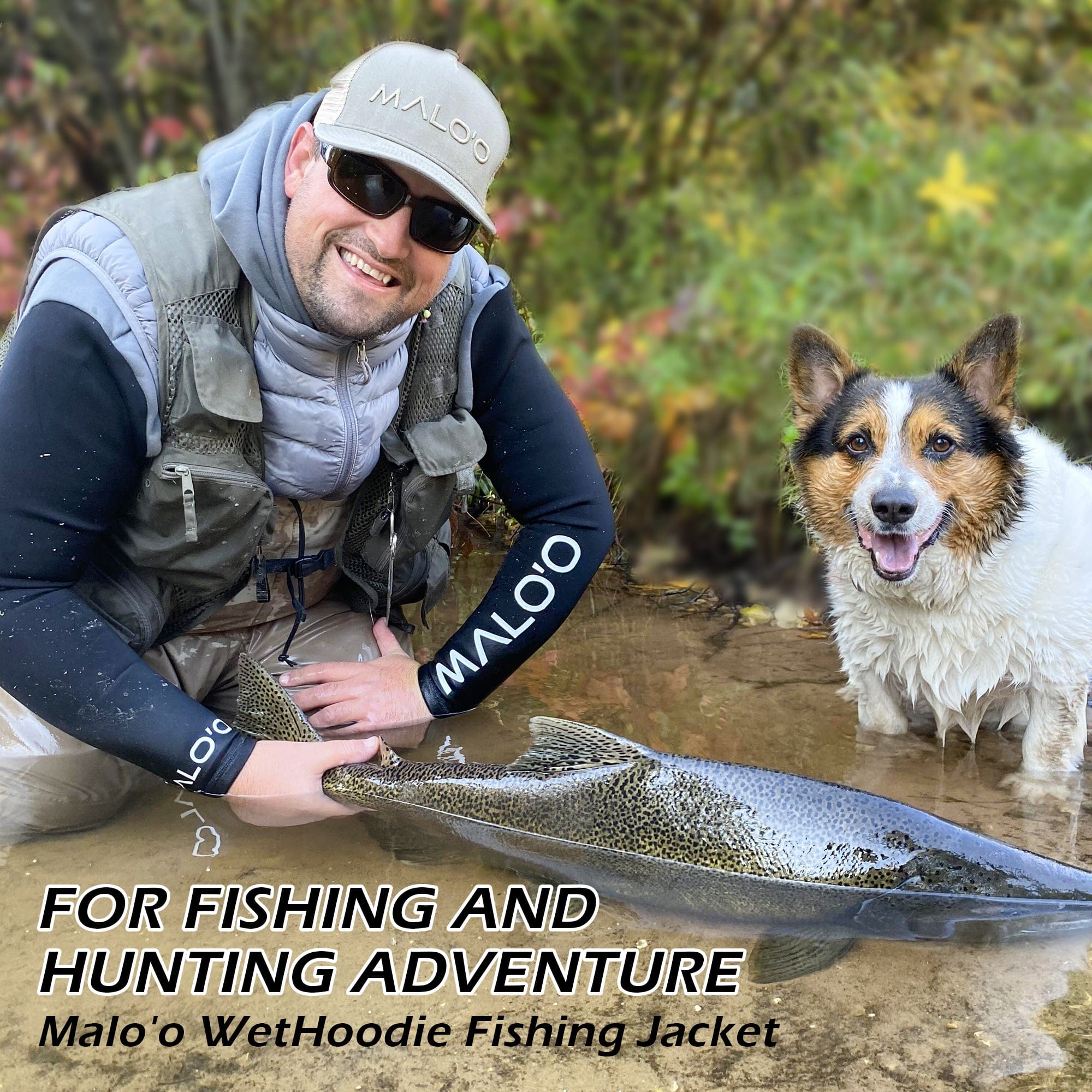 WetHoodie™ Fishing Outerwear - Malo'o Racks