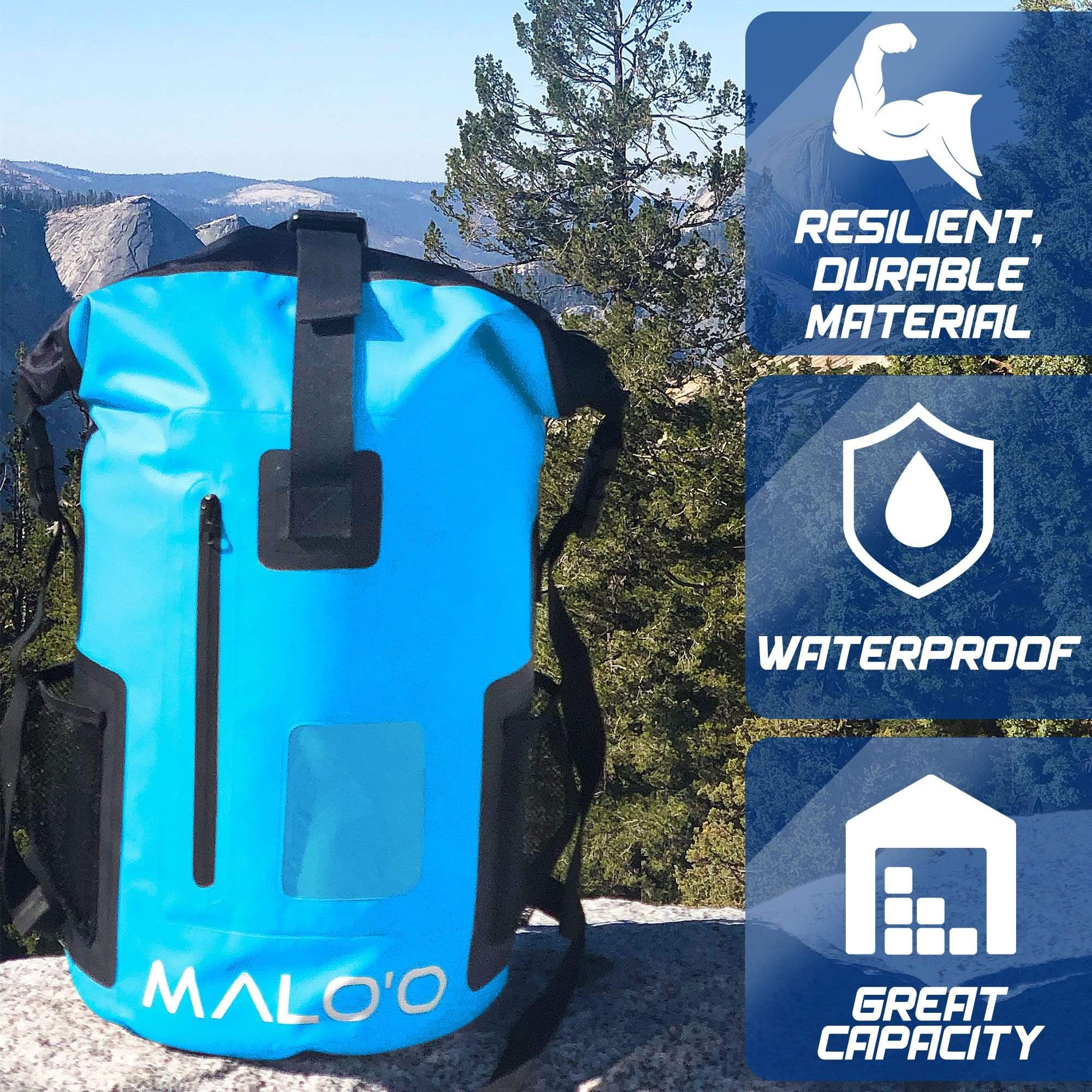 DryPack 30 Liter Waterproof Backpack - Malo'o Racks