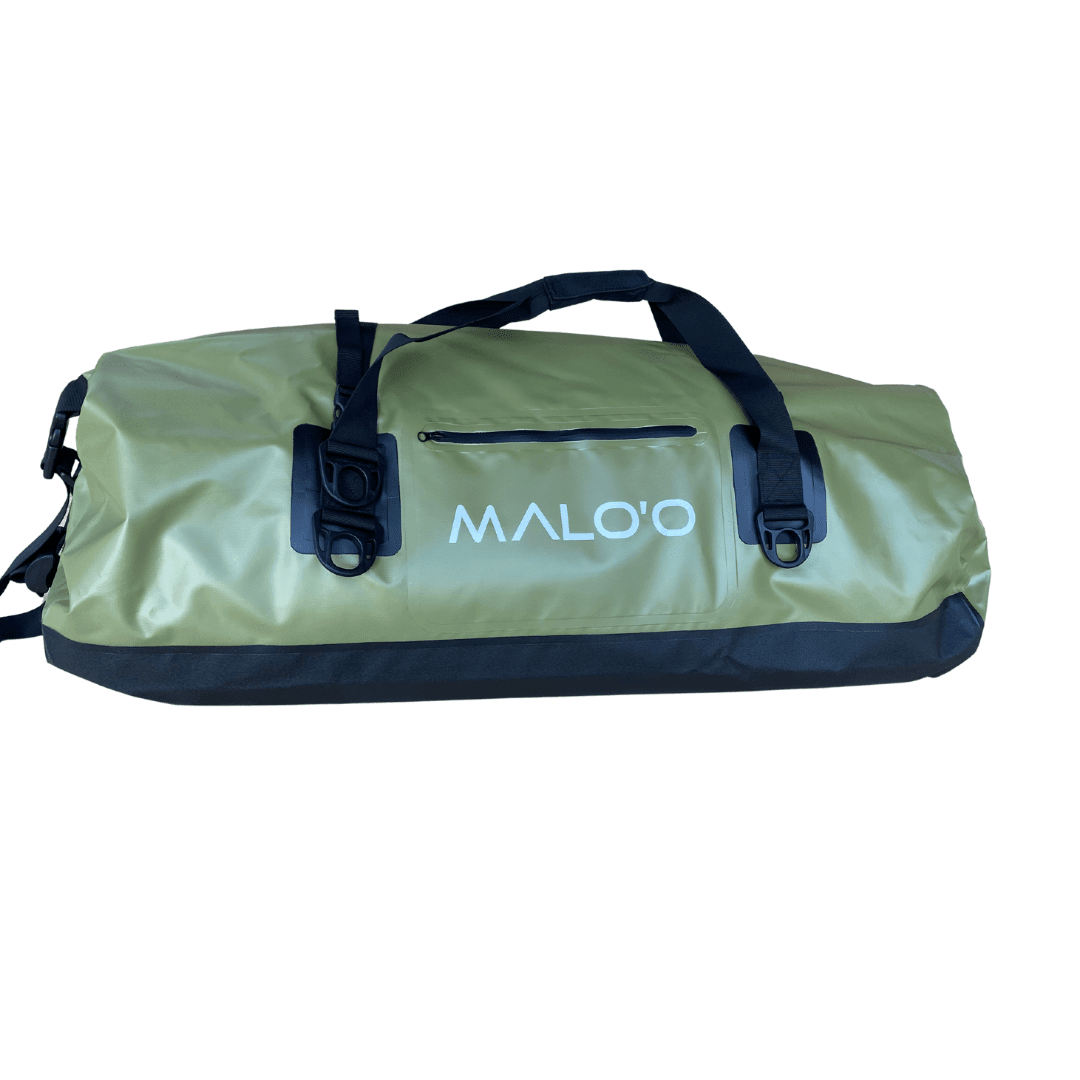 DryPack 40 - 60 - 100 Liter Waterproof Roll - Top Duffle Bag - Malo'o Racks
