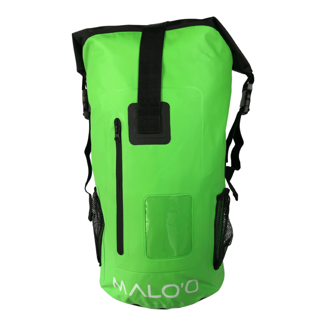 Malo&#39;o 30L Waterproof Backpack Green Malo&#39;o DryPack Backpack