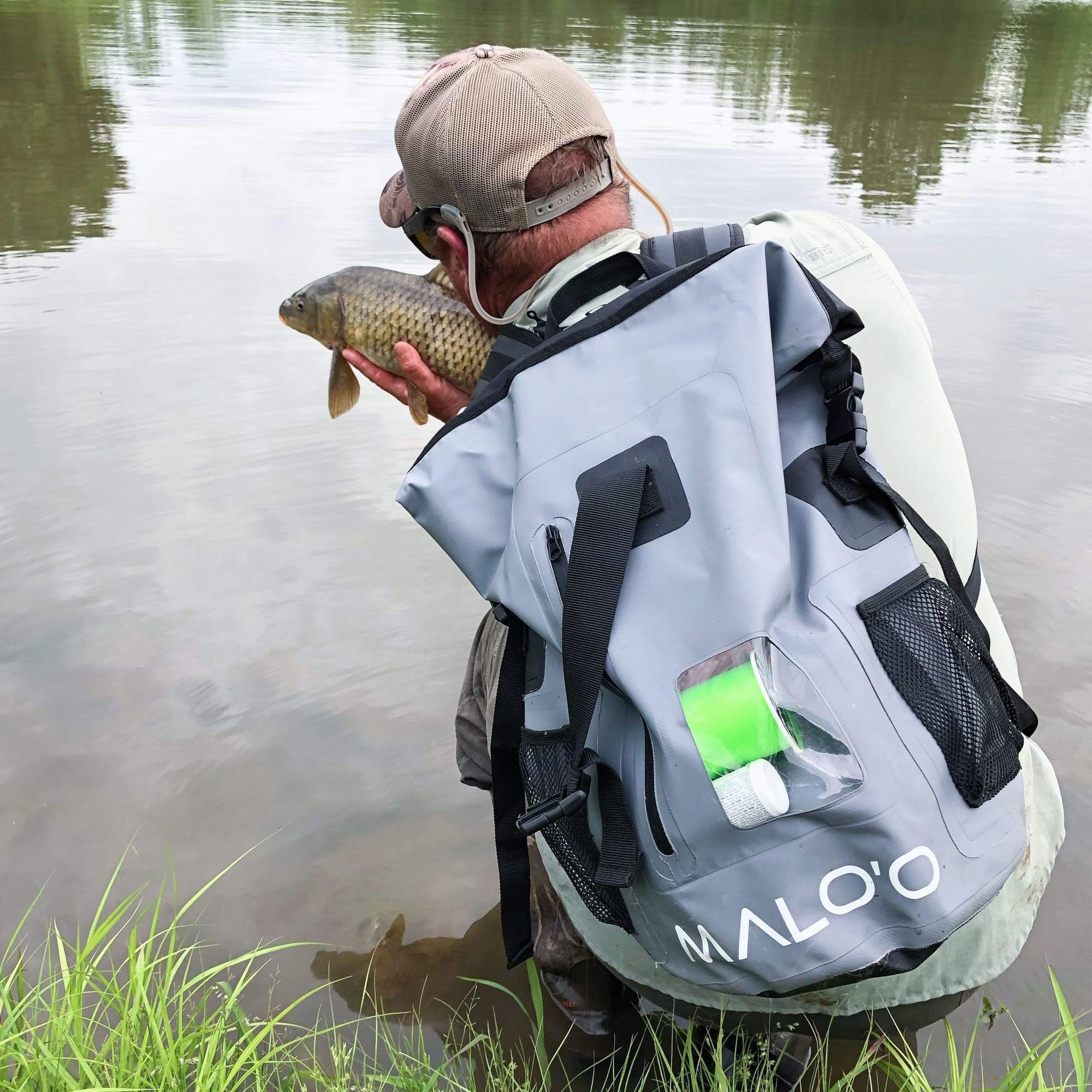 Waterproof backpack clearance fishing