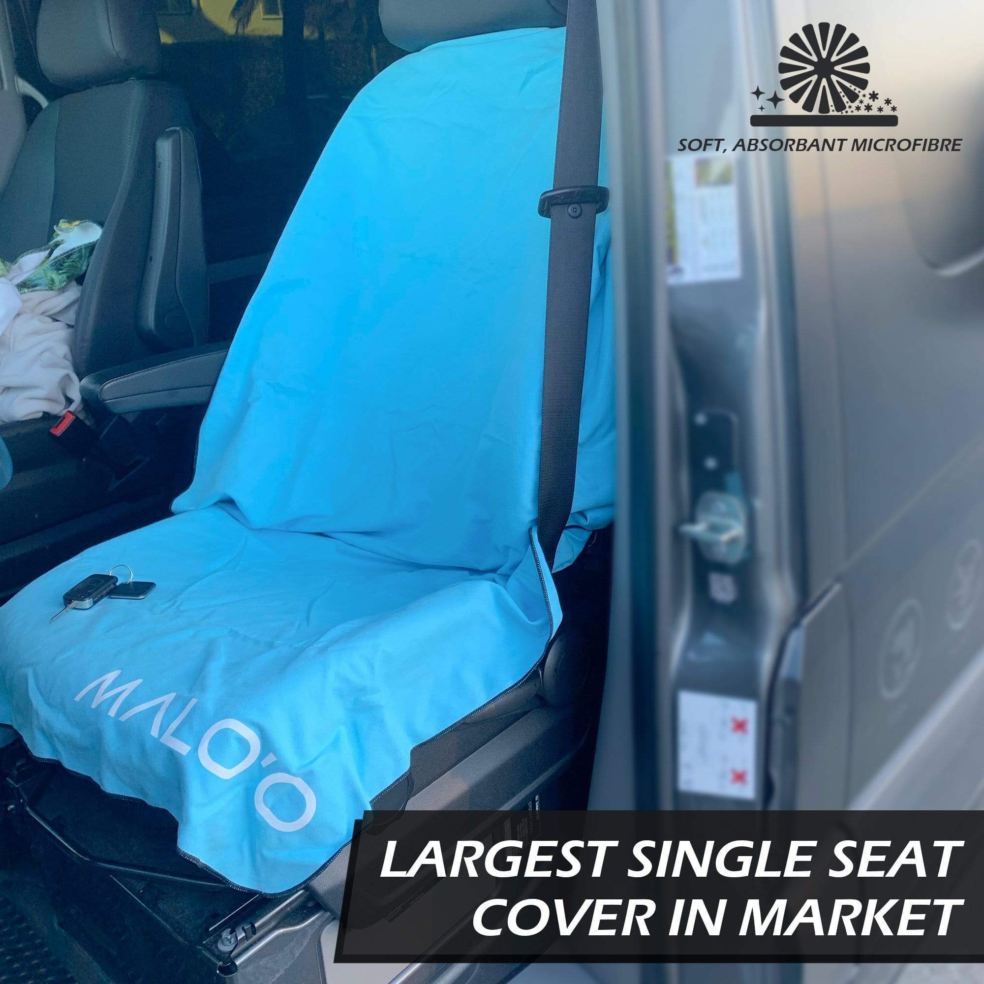 Malo&#39;o Car Seat Towel Malo’o Car Seat Cover Towel