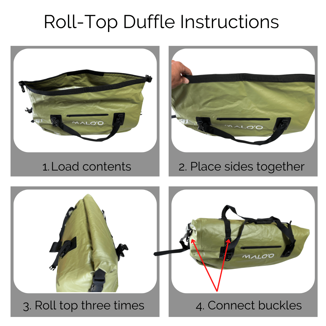 Dry Duffle Bag — Large Rolltop Dry Bag