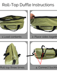 Malo'o DryPack Malo'o DryPack Waterproof Roll-Top Duffle Bag