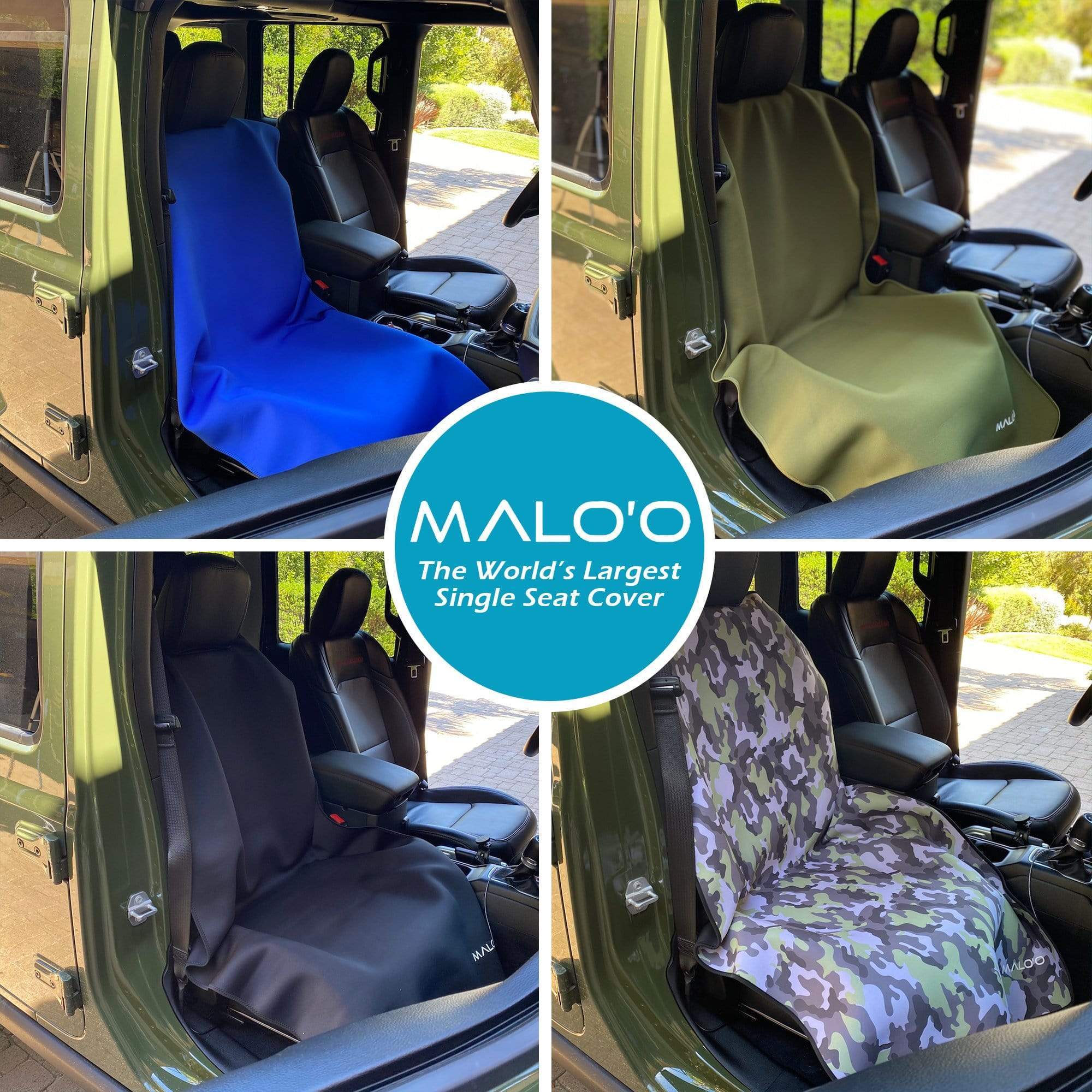 Malo&#39;o Neoprene Seat Cover Malo&#39;o SeatGuard Waterproof Car Seat Cover