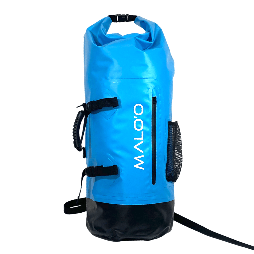 Malo&#39;o Racks 40L Backpack DryBag Blue Malo&#39;o XL DryPack Backpack