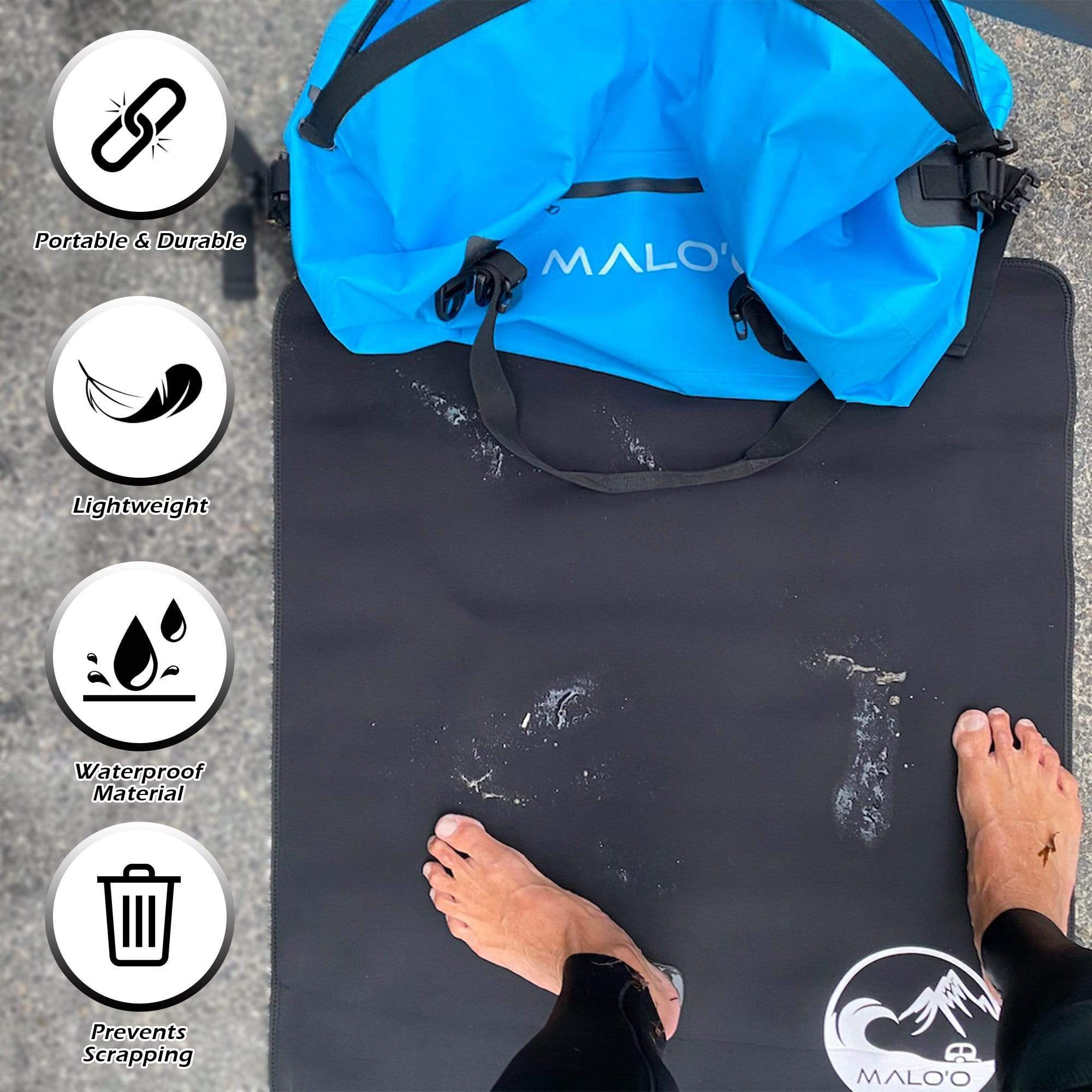 Malo'o Racks Changing Mat Malo'o Wetsuit Changing Mat