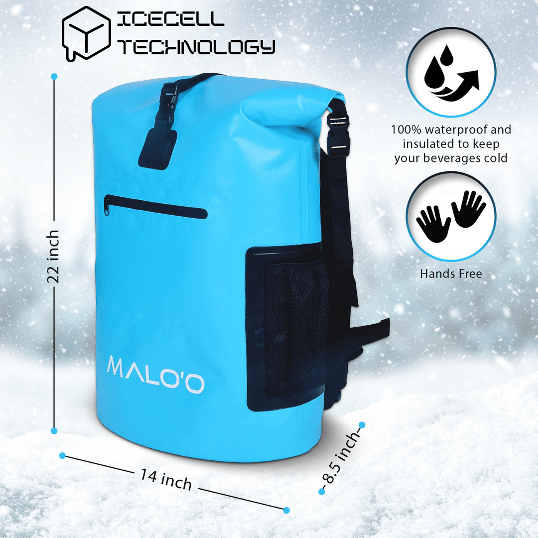 Malo'o Racks DryPack Malo'o DryPack Waterproof Backpack Cooler