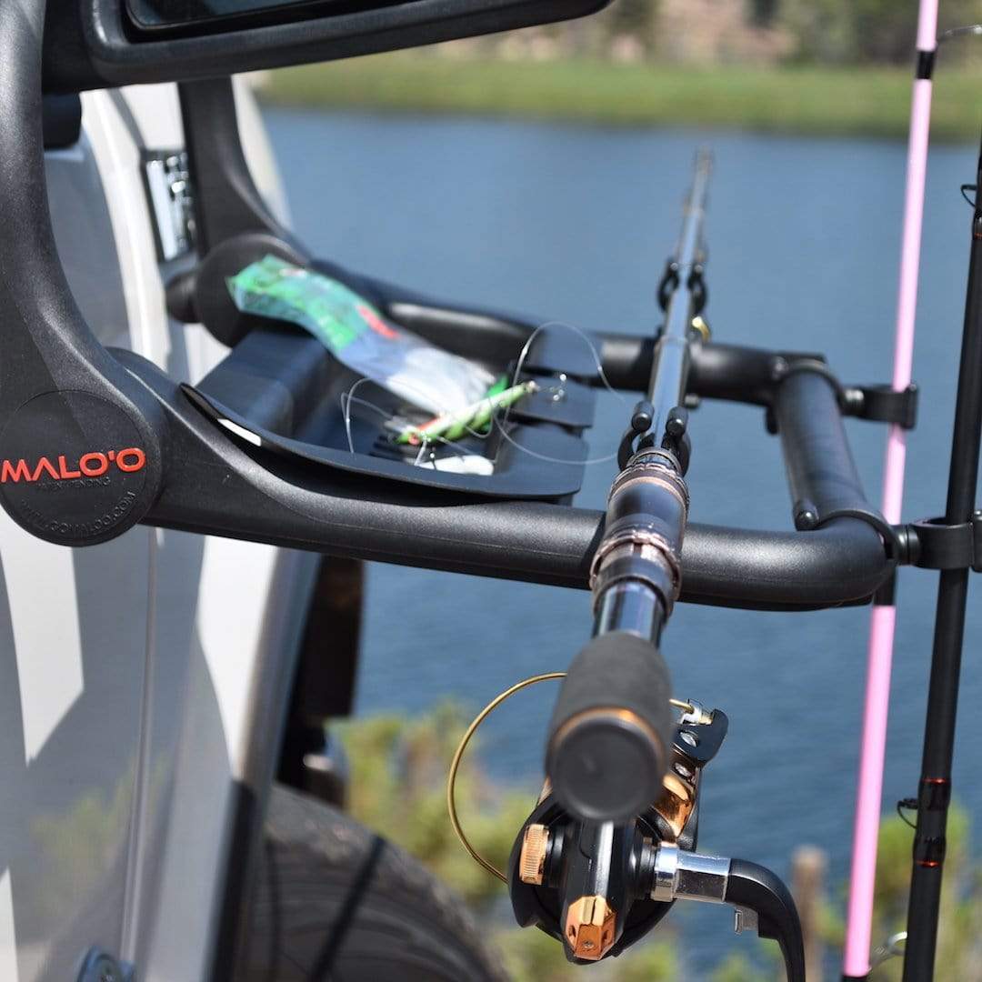 How To Mount Fishing Rod Holder to Bike Rack 