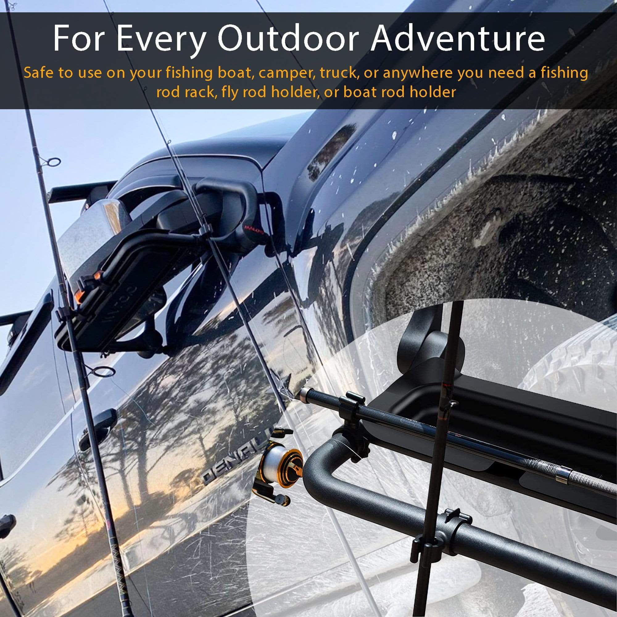 Fishing roof online rack