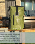 Malo'o Racks Malo'o DryPack Waterproof Backpack - 40 Liters