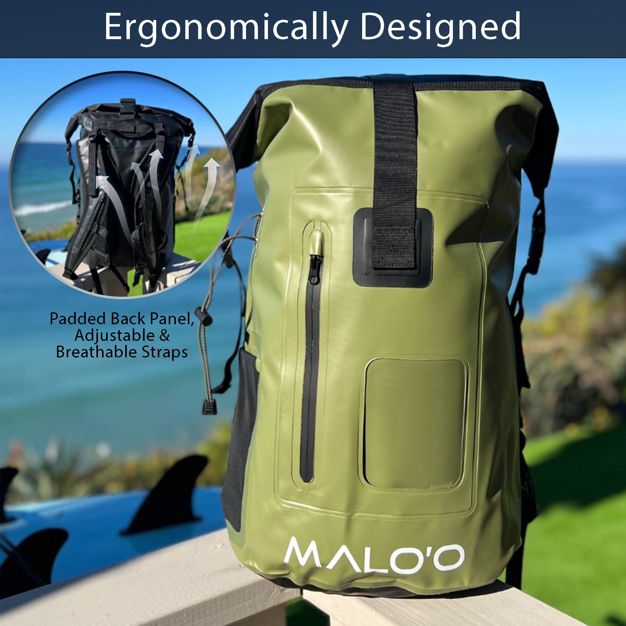 Waterproof shop hiking pack