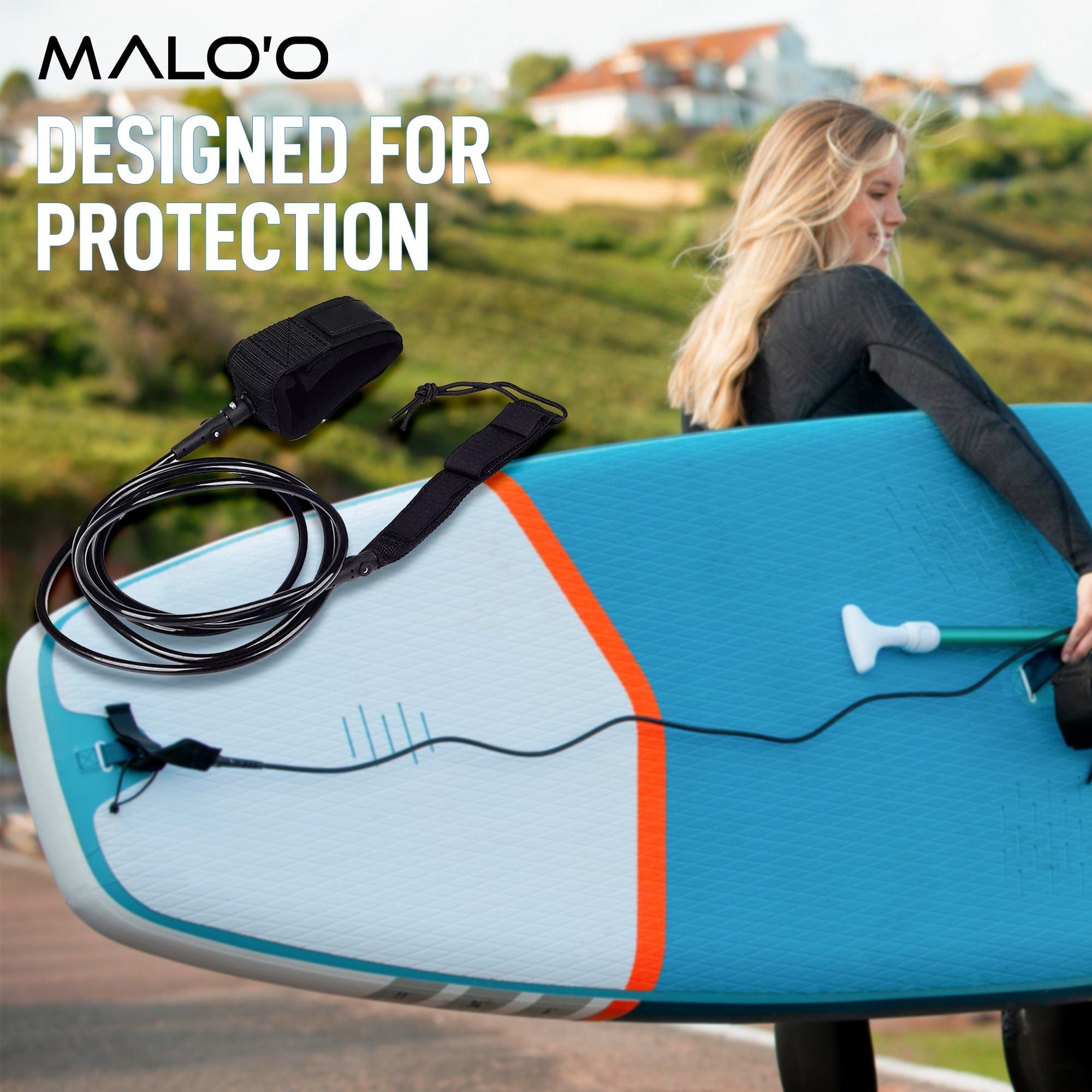 Malo&#39;o Racks Malo&#39;o Premium Surfboard Leash