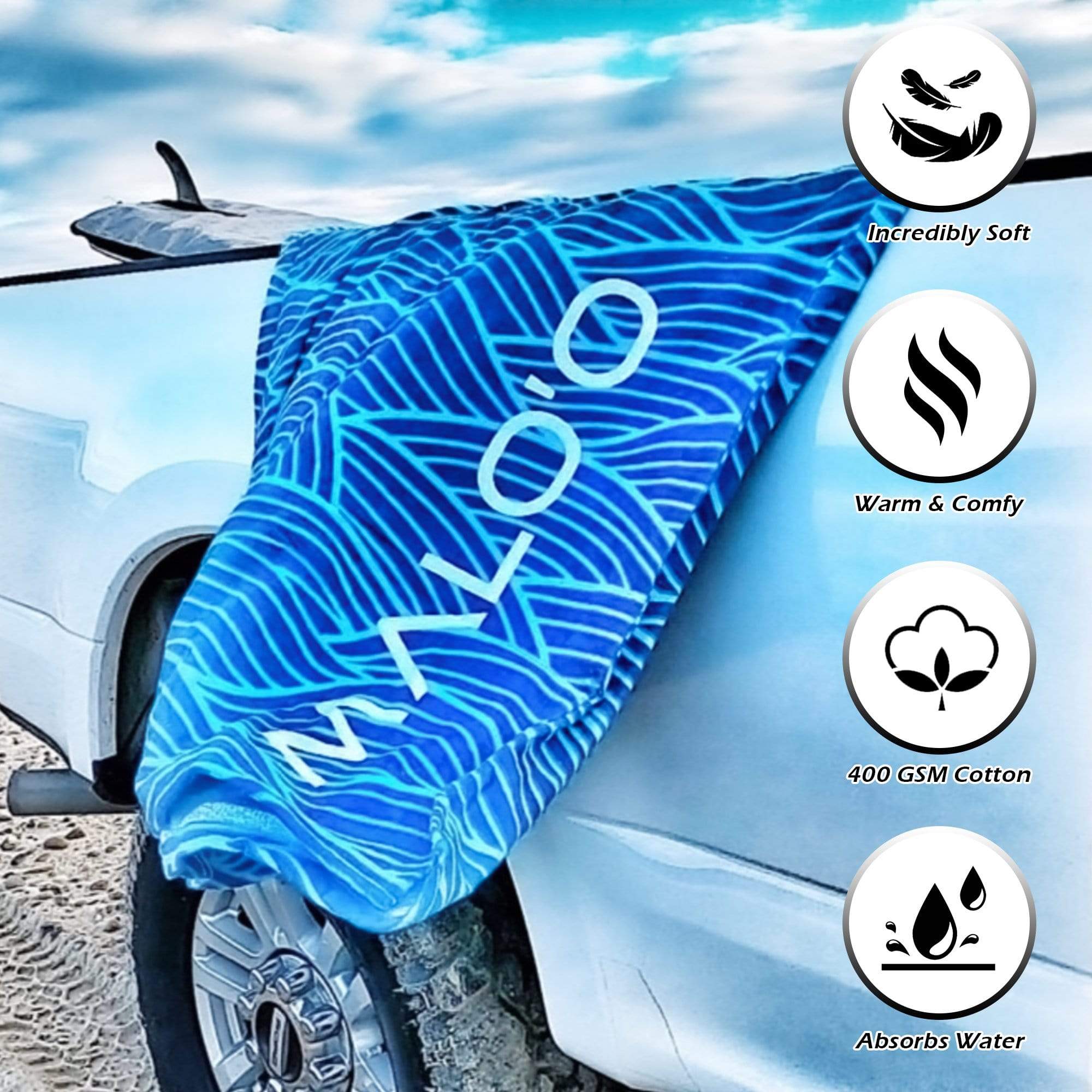 Malo'o Racks Surf Poncho Malo'o Surf Poncho