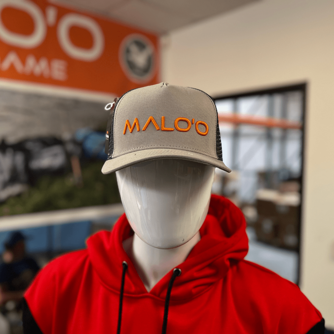 Malo'o Racks Z-Accessory Malo'o Orange Grey Trucker Malo'o Hats