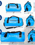 Malo'o Roll Top Duffle Malo'o DryPack Roll Top Duffle Bag