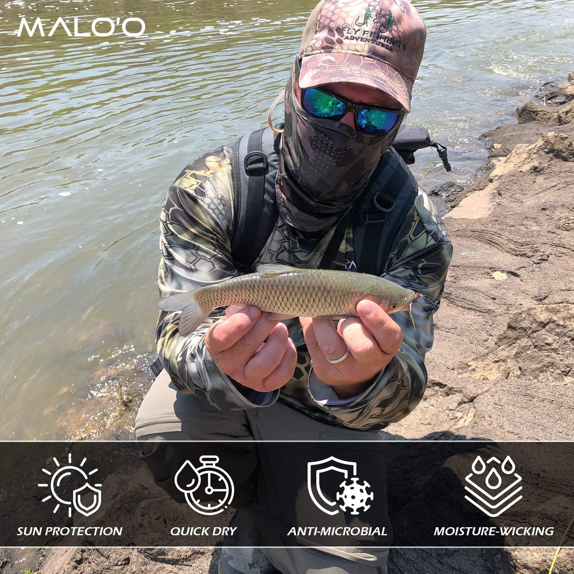 Performance Fishing Shirt - Malo'o Racks