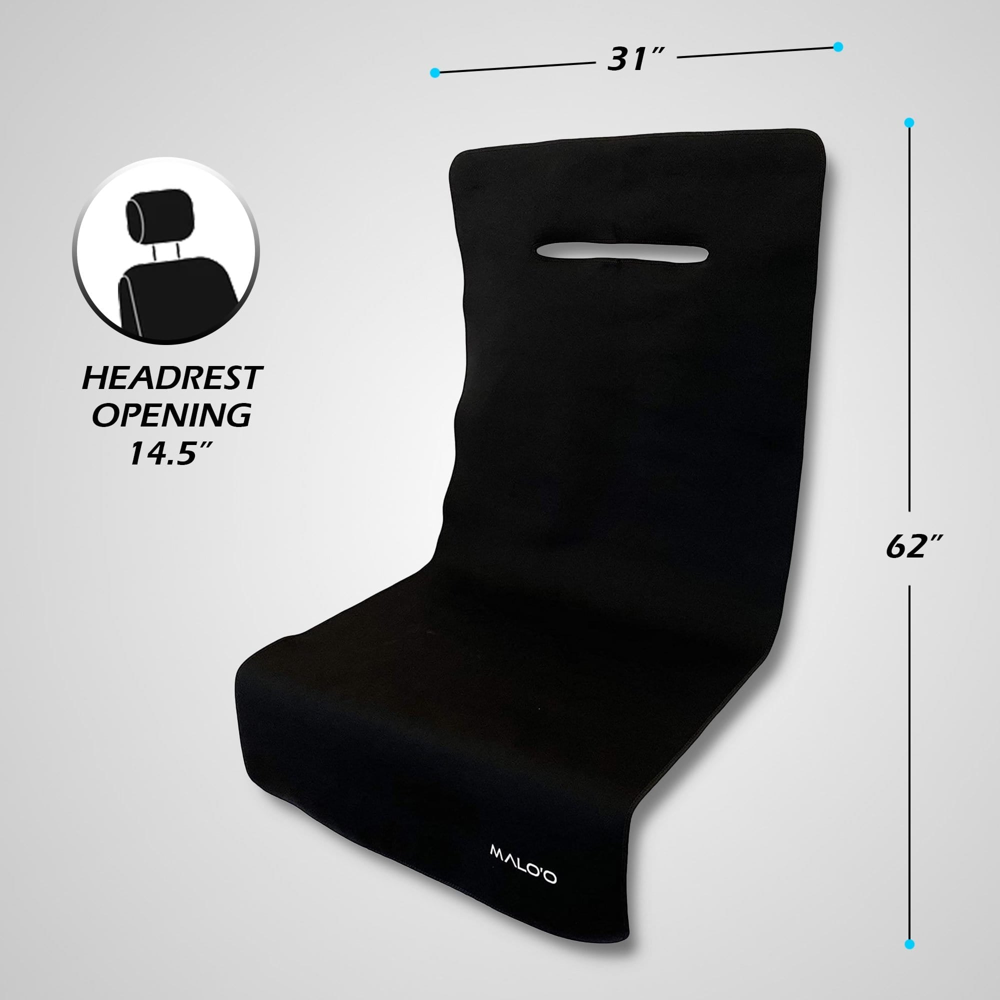 SeatGuard Waterproof Car Seat Cover (Pair) - Malo'o Racks